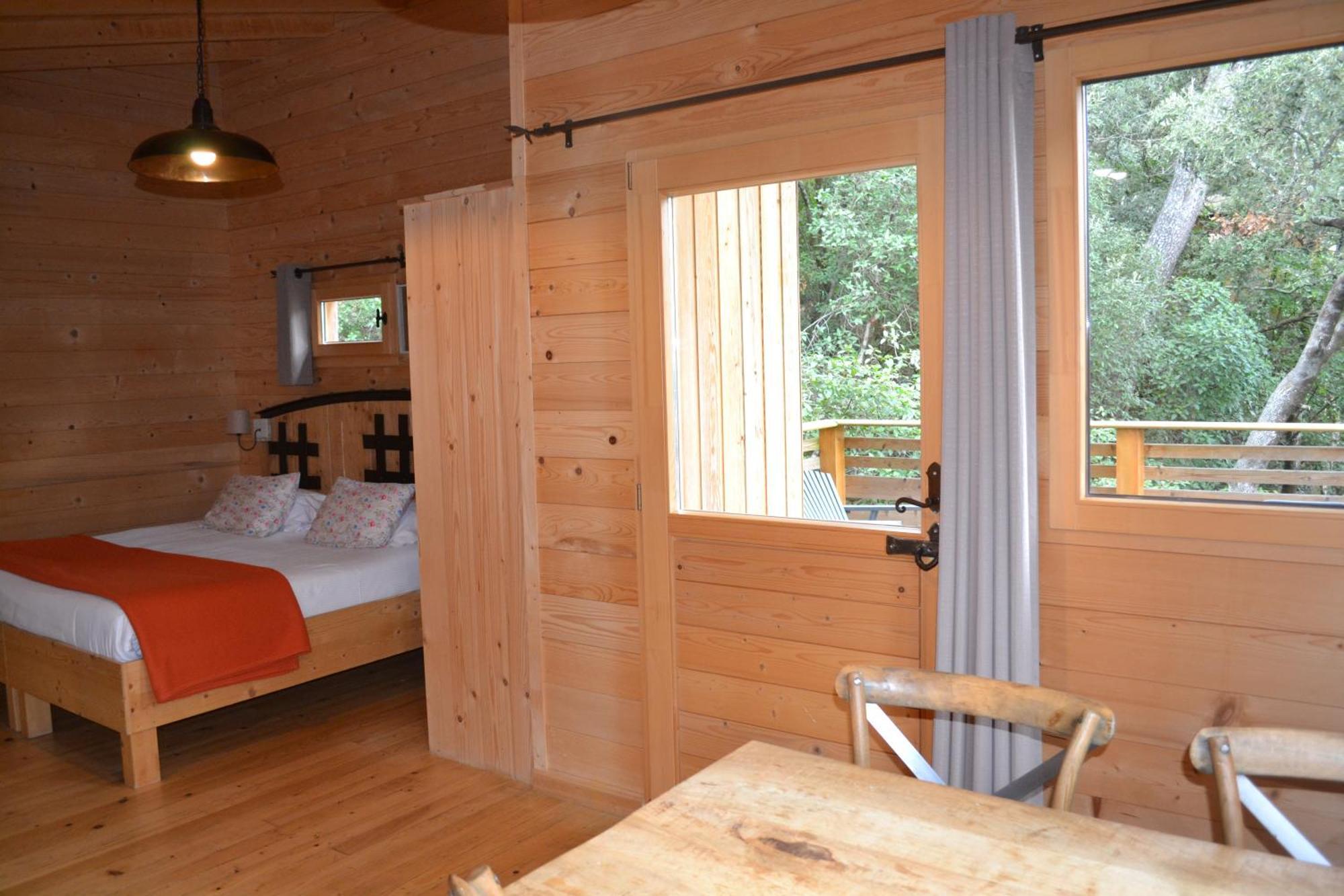 Les Cabanes Dans Les Bois Logis Hotel Villedubert Екстериор снимка