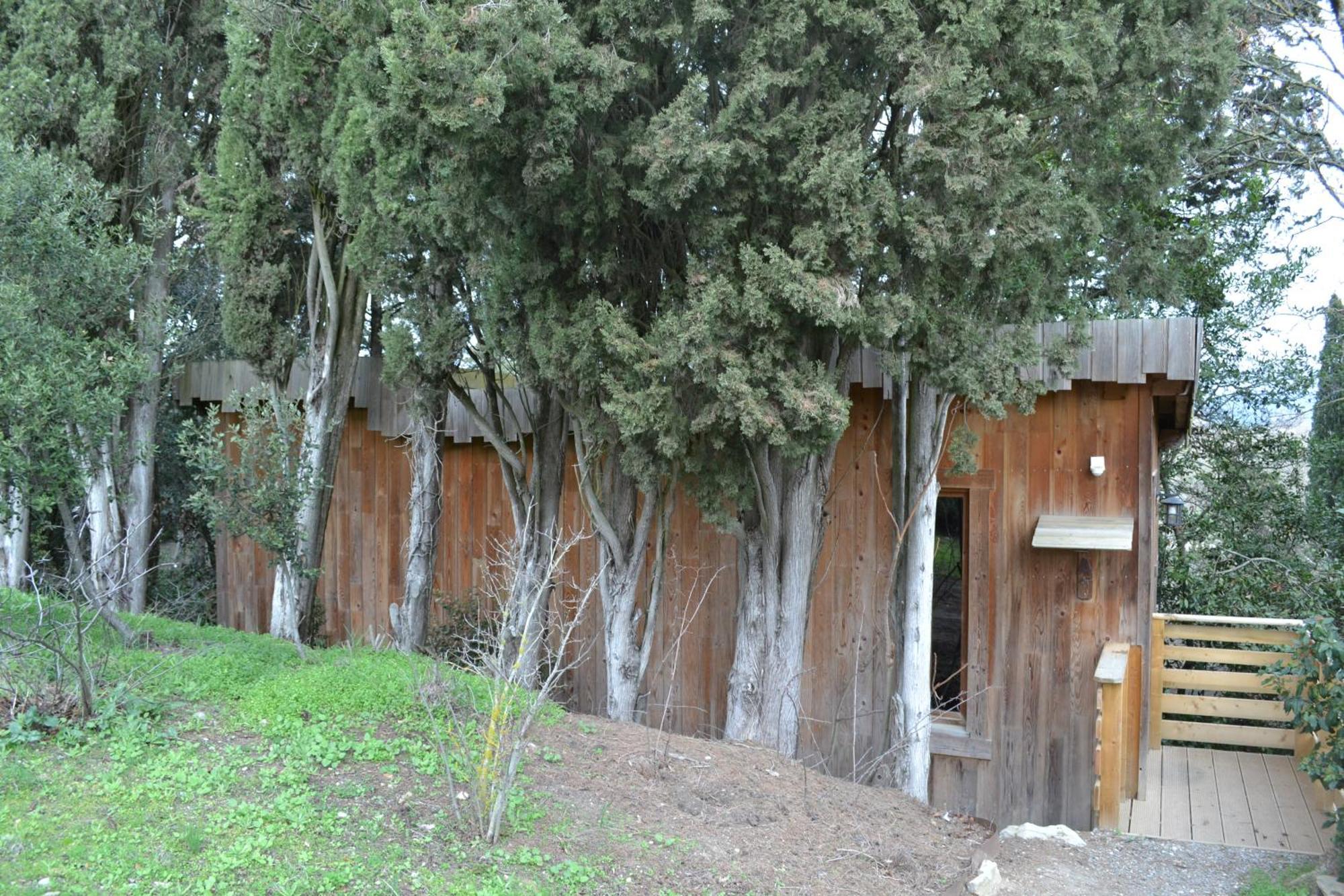 Les Cabanes Dans Les Bois Logis Hotel Villedubert Екстериор снимка