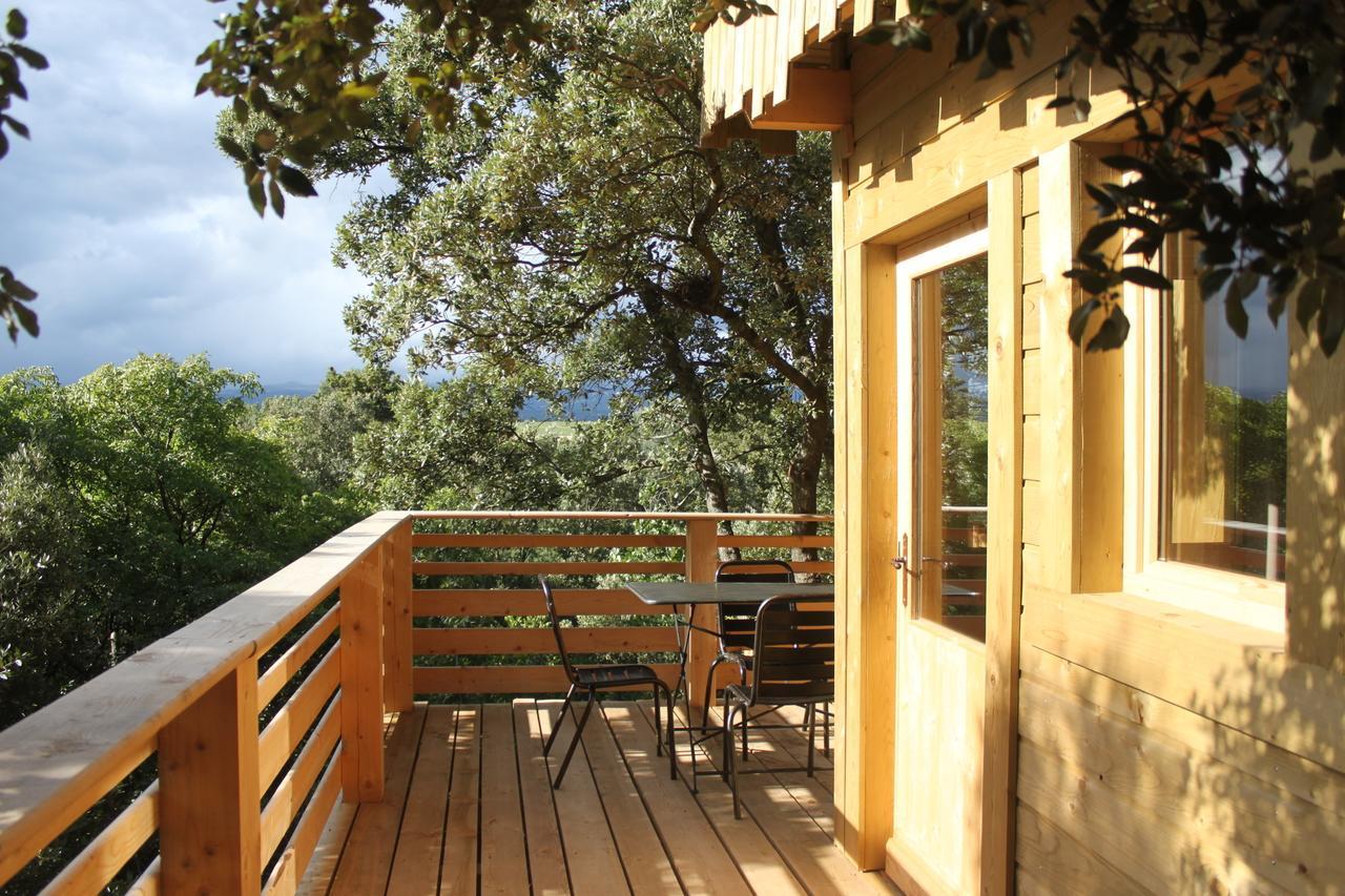 Les Cabanes Dans Les Bois Logis Hotel Villedubert Стая снимка