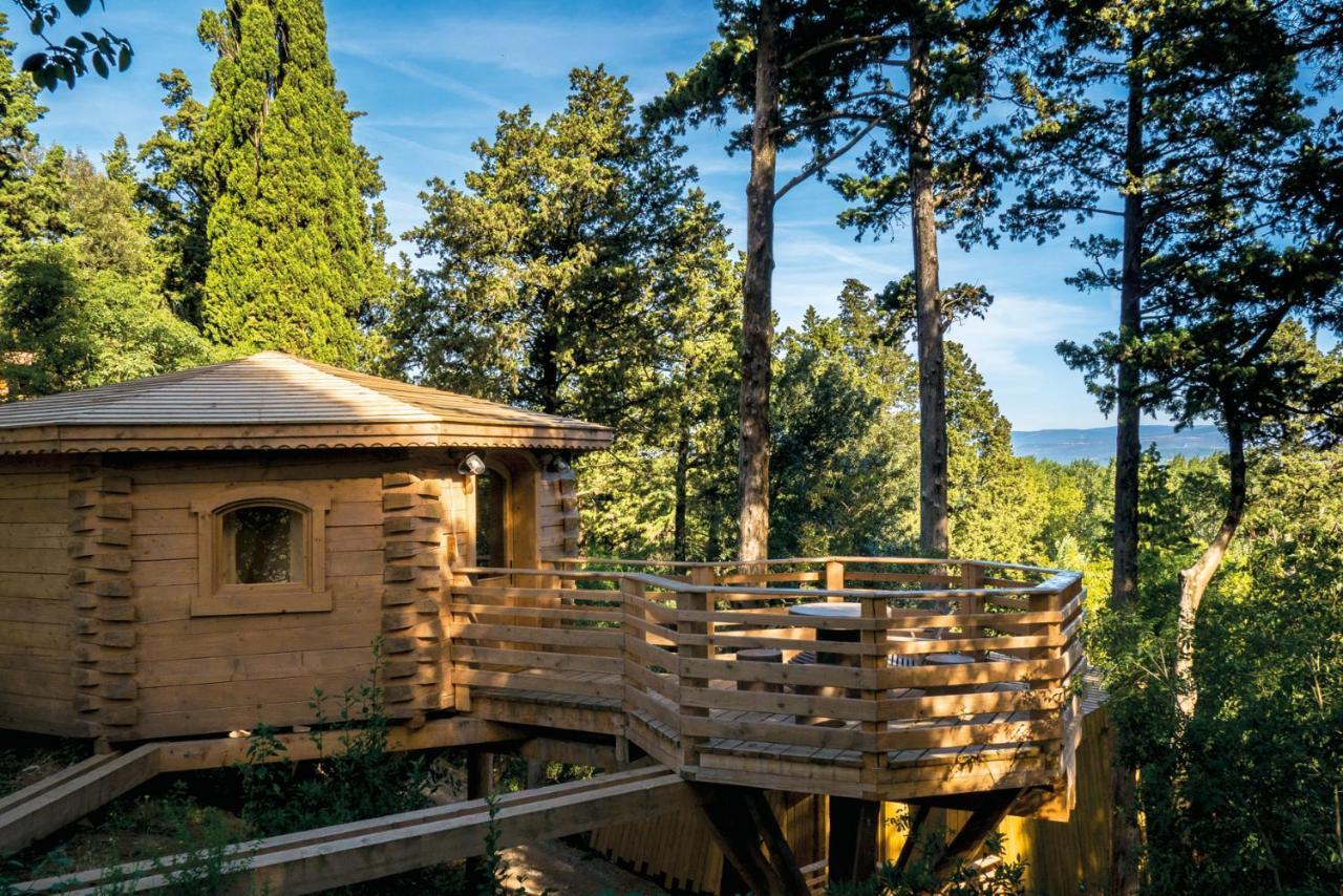 Les Cabanes Dans Les Bois Logis Hotel Villedubert Екстериор снимка